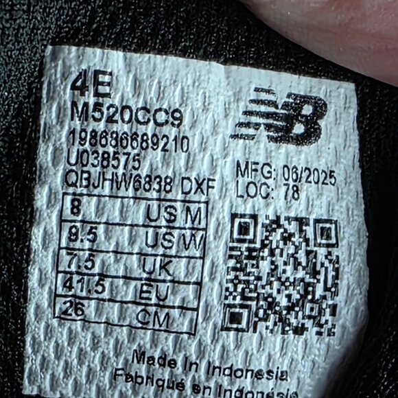 New Balance Fresh Foam 520 v9 Men’s Size 8 Extra Wide (4E) Green Running Shoes main image 8